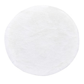Round Area Rug,  Rugs Plush Floor Mat for Bedroom,60cm White