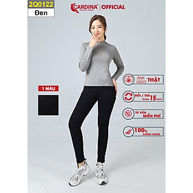 Quần legging nữ CARDINA chất viscose cao cấp bản cạp chun co giãn thoải mái siêu bền 2Q01 (không kèm áo)