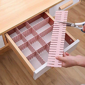 Mua SET 4 THANH CHIA NGĂN TỦ ĐỰNG ĐỒ  LÀM GỌN NGĂN KÉO TỦ TIỆN DỤNG