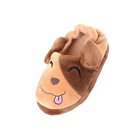 Animal Kid House Slippers Slip On Shoes Casual Nonslip Winter Warm Shoes