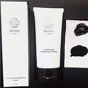 Mặt Nạ Thải Độc Da, Than Hoạt Tính, Sạch Sâu Lỗ Chân Lông, Kích Thích Đẩy Nhân Mụn Ẩn, Mụn Cám, Giảm Bã Nhờn, Da Mềm Mịn, Trắng Sáng, Ngăn Ngừa Mụn - Dạng lột nhẹ - Dr. Thu Lab
