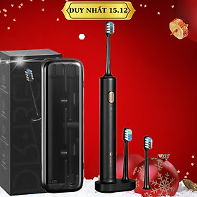 Bàn Chải Điện Dr Bei sóng sonic làm đen vàng, tím vàng  trắng răng  sạch mảng bám