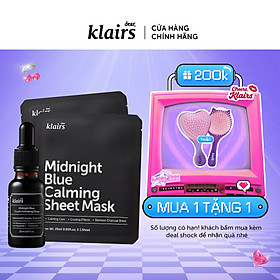 Combo Tinh chất dưỡng da Dear Klairs Midnight Blue Youth Activating Drop