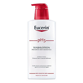 Sữa Tắm Dành Cho Da Nhạy Cảm Eucerin Ph5 Washlotion Có Mùi 400ml