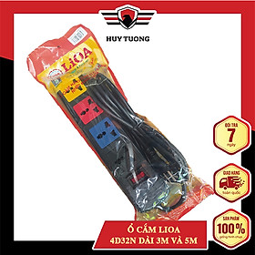 Ổ cắm lioa 4d32n dài 3m và 5m
