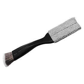 Double Ended Cleaner Car Duster Cleaning Brush for Window Blinds Black