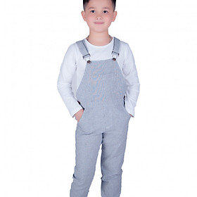 Quần yếm kẻ tăm sọc