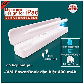 Bút cảm ứng Stylus Pencil Gen 14 - Chống chạm nhầm vẽ nét thanh đậm ghi chú thích hợp