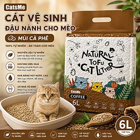 Cát Vệ Sinh Đậu Nành Cho Mèo Tofu Cat Litter Catsme 6L - YonaPetshop