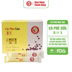 Cà phê sữa hòa tan Copen Coffee 3 trong 1 18 gói x 18g