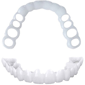 Dental Sleeve Denture Reusable 2pcs Oral Care Teeth Snap