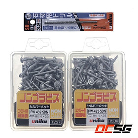 Mua Ốc vít bắt tường  bê tông Unika M4 đầu dù kèm mũi khoan mồi SB3.2mm