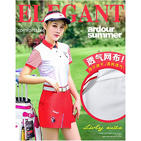 ÁO CỘC TAY GOLF NỮ - PGM - YF174