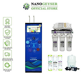 Máy lọc nước Ion Kiềm Geyser I8, 2 chế độ - Hàng Chính Hãng