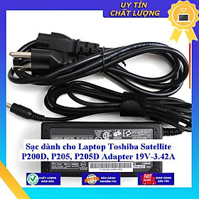Sạc dùng cho Laptop Toshiba Satellite P200D P205 P205D Adapter 19V-3.42A - Hàng Nhập Khẩu New Seal