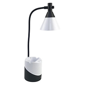 Mua Đèn học để bàn Deli CL402 có chỗ cắm bút - Tặng bút bi + bút nhớ dòng