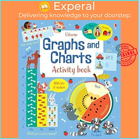 Sách - Graphs and Charts Activity Book by Darran Stobbart (UK edition, paperback)