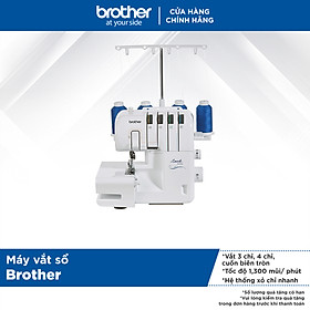 Mua Máy Vắt Sổ Brother 2104D - Trắng - Hàng chính hãng