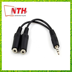 Mua Jack 2 Cáp Chia Audio 2 Cổng 3.5mm NTH