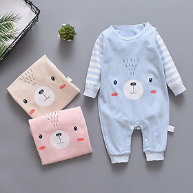 Baby Girl Boy Crawling Jumpsuits Cute Pattern Cotton Piece Clothes