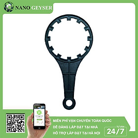 Tay mở cốc lọc 123, Tay vặn cốc lọc 10in, 20in, Tay mở vỏ màng RO - Hàng Chính Hãng