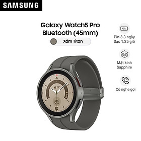 Đồng hồ thông minh Samsung Galaxy Watch 5 Pro Bluetooth (45mm) R920 - Hàng Chính Hãng