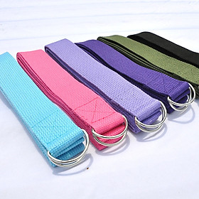 Dây Cotton Tập Yoga , Dây Kéo Tập Yoga , Hỗ Trợ Kéo Giãn Chân Tay Các Động Tác Tập , Uốn Người Tập Yoga , Giúp Bạn Có Một Cơ Thể Dẻo Dai