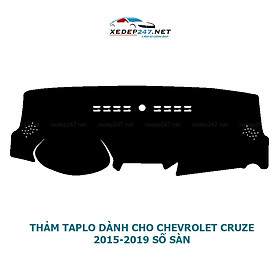 Thảm Taplo dành cho xe Chevrolet Cruze 2010 đến 2019 chất liệu Nhung