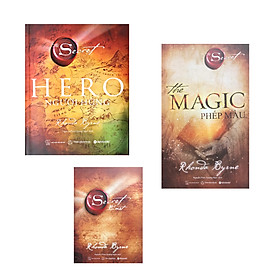 [Download Sách] Combo 3 cuốn The Secret , Hero Người Hùng + Secret Bí Mật + Magic Phép Màu 