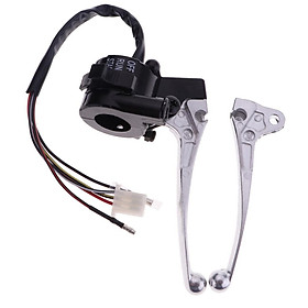 Motorcycle Start Kill Switch Brake Lever  for  PW50   89-13