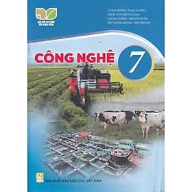 Sách – Công nghệ 7 kết nối tri thức và 2 tập giấy kiểm tra kẻ ngang vỏ xanh