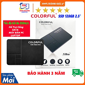 Ổ Cứng SSD 128GB Colorful 2.5inch Chuẩn SATA III - Hàng Chính Hãng
