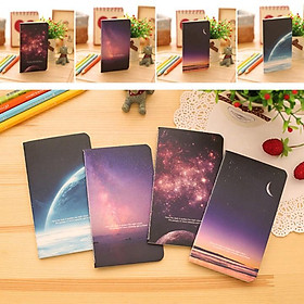 Vở mini Sổ tay hình trái đất , vũ trụ nhiều mẫu
