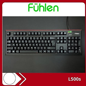 Hình ảnh Bàn phím máy tính chơi game, Bàn phím văn phòng Fuhlen L500s - hàng chính hãng