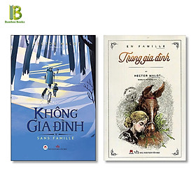 Hình ảnh Combo 2 Tác Phẩm Kinh Điển Của Hector Malot: Không Gia Đình + Trong Gia Đình (Tặng Kèm Bookmark Bamboo Books)