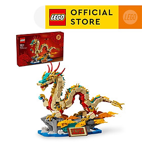 LEGO ADULTS 80112 Đồ chơi lắp ráp Rồng năm mới may mắn 1171 chi tiết