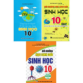 Combo Bộ Sách Bồi Dưỡng Học Sinh Giỏi Sinh Học 10 Huỳnh Quốc Thành - Phan Khắc Nghệ Bộ 3 Cuốn - KV