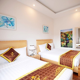 Golden Bee Hotel 3* Trung tâm Đà Lạt - Voucher Happy Family Nghỉ Dưỡng 3N2Đ Dành Cho 4 Khách
