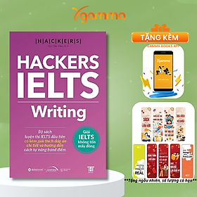 Hackers Ielts: Writing - Giỏi IELTS Không Tốn Mấy Đồng (Tặng kèm Tickbook)