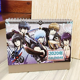 Nơi bán Lịch anime chibi 2020 Gintama để bàn tiện lợi tặng ảnh thiết kế Vcone - Giá Từ -1đ