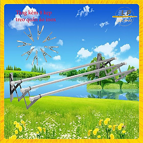 Mua Giàn phơi đồ thông minh xếp gọn - Sào phơi đồ thông minh inox 304 ống 22 dày 0.8mm