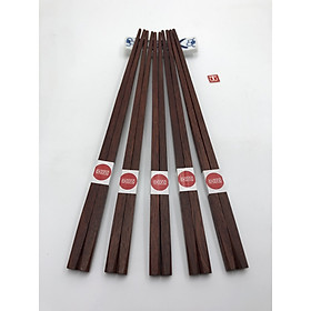 Mua Bộ 5 đôi đũa ăn cao cấp đũa đẹp đũa sạch - Gỗ Cẩm