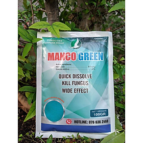 Mua THUỐC TRỪ BỆNH MANCOZEB XANH  NGUYÊN LIỆU ẤN ĐỘ (Gói 100gr)