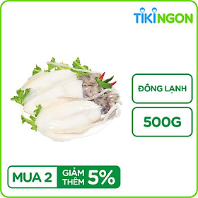 Mực Lá Đại Dương Đông Lạnh 500g