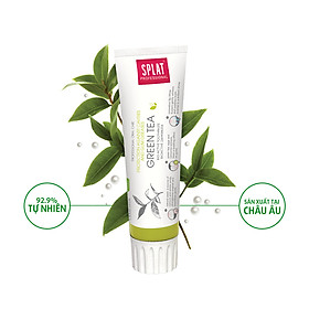 Kem đánh răng thảo mộc SPLAT trà xanh chăm sóc toàn diện cho răng và nướu 100ml