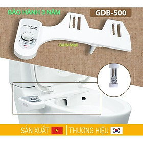 Vòi rửa vệ sinh thông minh HYUNDAE BIDET GDB500, tự rửa vòi, nhựa ABS