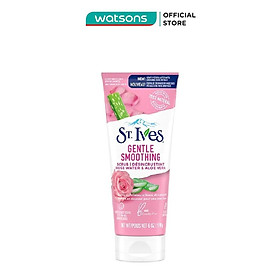 Sữa Rửa Mặt St.Ives Tẩy Tế Bào Da Chết Hoa Hồng Và Lô Hội 170g