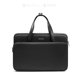 Túi Đeo Nữ Tomtoc H22C1 Premium Theher Shoulder Bag MB 1314, ULTRABOOK 13 - Hàng chính hãng - Black