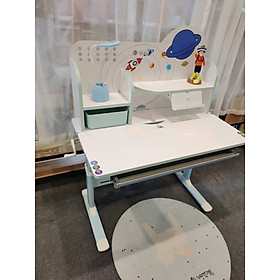 Mua Bàn học sinh chống cận chống gù bàn học thông minh cho bé chỉnh được độ cao có giá đỡ sách và ngăn kéo L01