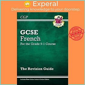 Sách - GCSE French Revision Guide (with Free Online Edition & Audio) by CGP Books (UK edition, paperback)